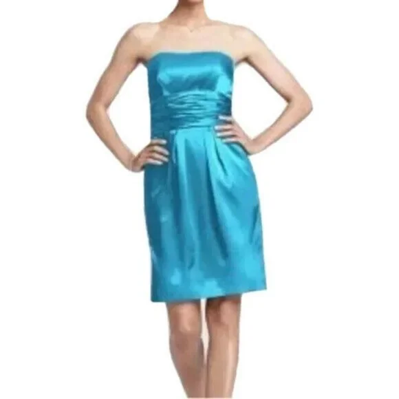David's Bridal | Dresses | Davids Bridal Malibu Blue Sateen Ruched Strapless Formalpromhoco Dress 6 | Poshmark David's Bridal | Dresses | Davids Bridal Malibu Blue Sateen Ruched Strapless Formalpromhoco Dress 6 | Poshmark